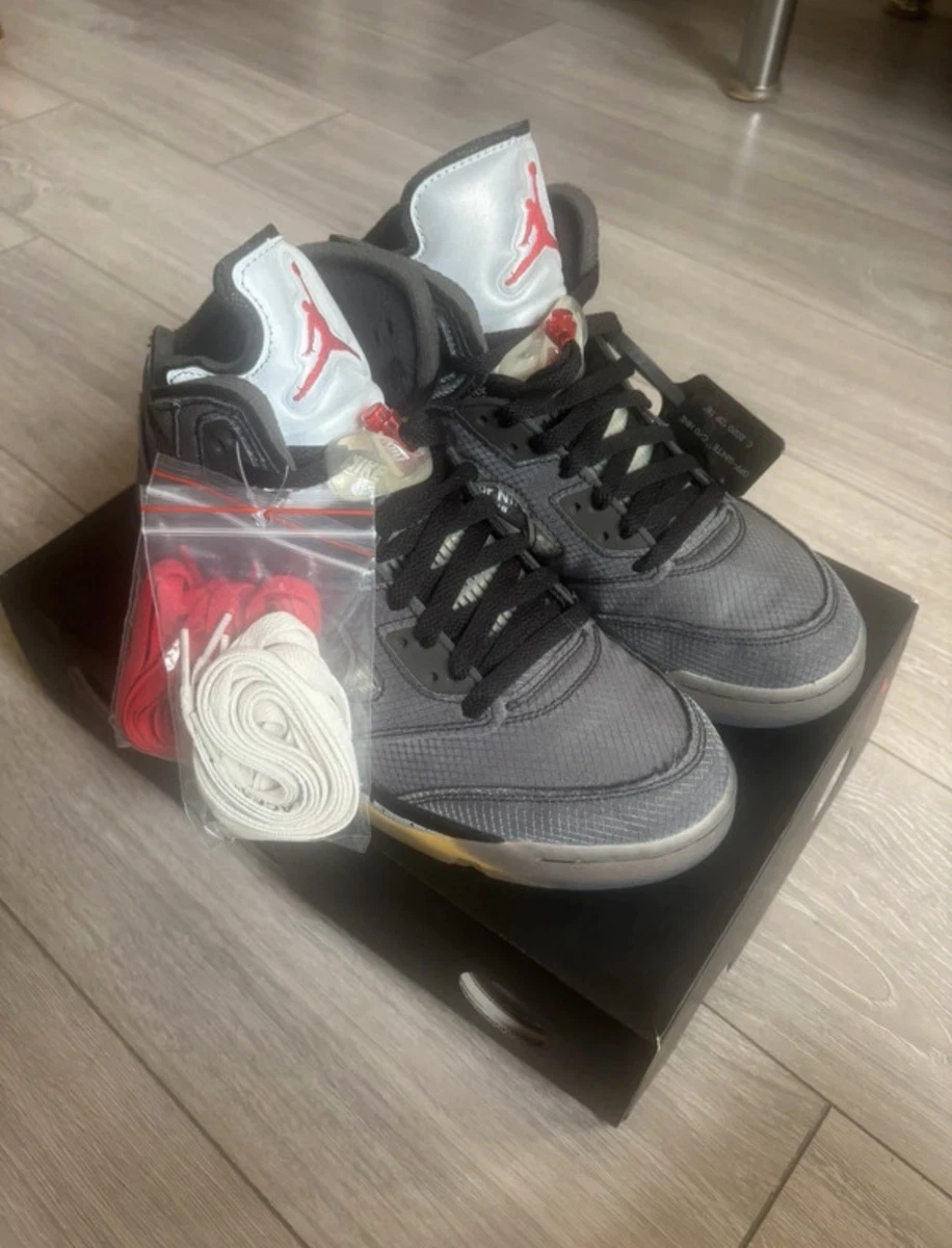 Jordan 5 Retro SP x Off-White Mid Muslin for Sale | Authenticity