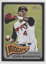 2014 Topps Heritage Minor League Edition Black 13/105 LeVon Washington #161 0c2