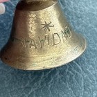 Antique Vintage Brass Bells Etched Made From India- Beautiful Sound — photo 10