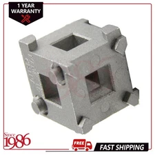 Auto Car Vehicle Rear Disc Brake Piston Caliper Wind Back Cube Tool 3/8 Inch