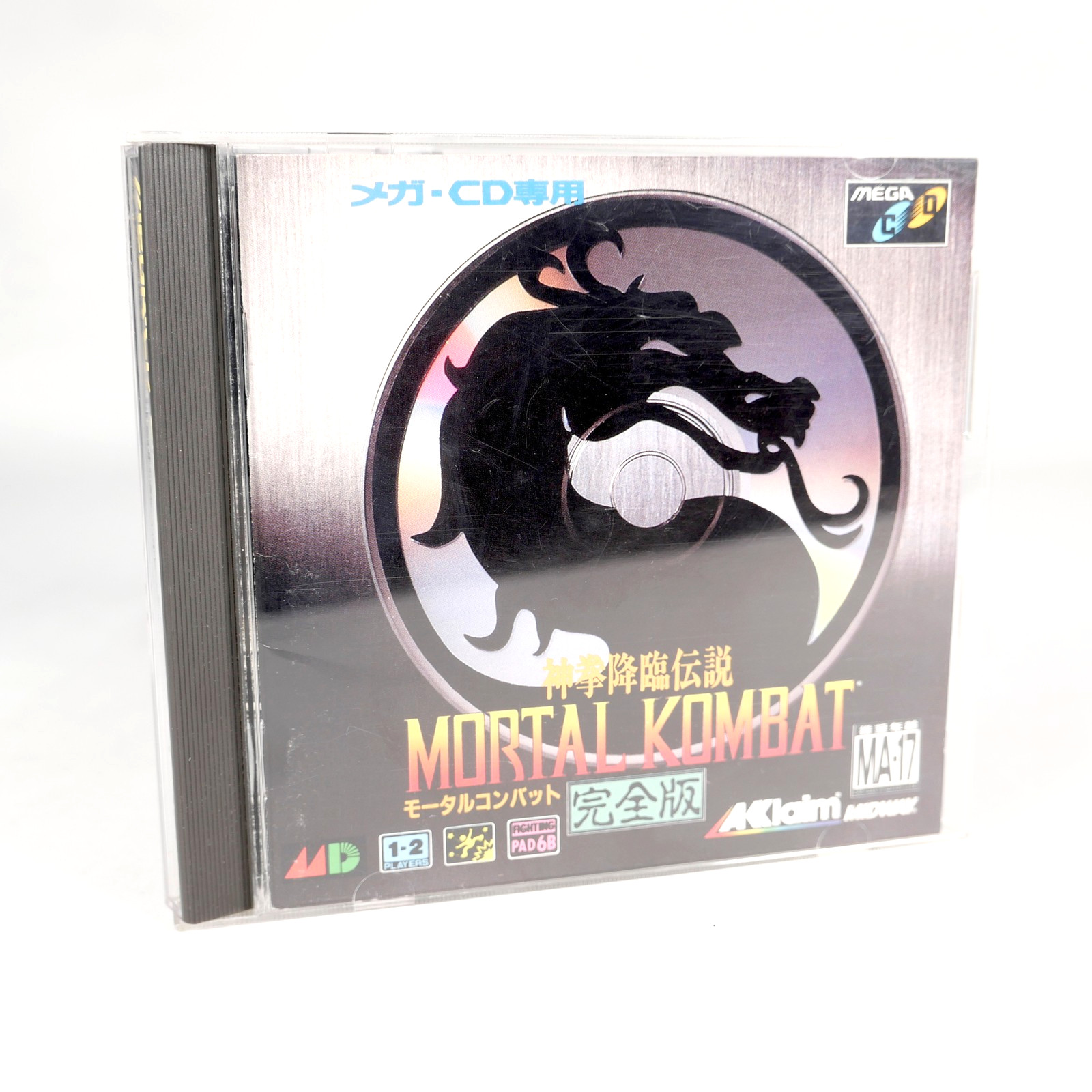 MORTAL KOMBAT Sega Mega CD MCD Jap Japan