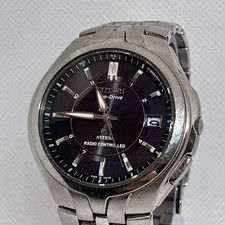 Orologio Citizen Attesa H410-T007627 Eco Drive Radio Quadrante Nero