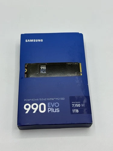 New Samsung 990 EVO PLUS SSD 2TB PCIe Gen 4x4 | 5x2 M.2 2280 MZ-V951TOB/AM