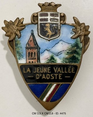 AOSTA LA JEUNE VALLEE D*AOSTE SEPARATIST IRREDENTIST GROUP DIST. 1925.1941