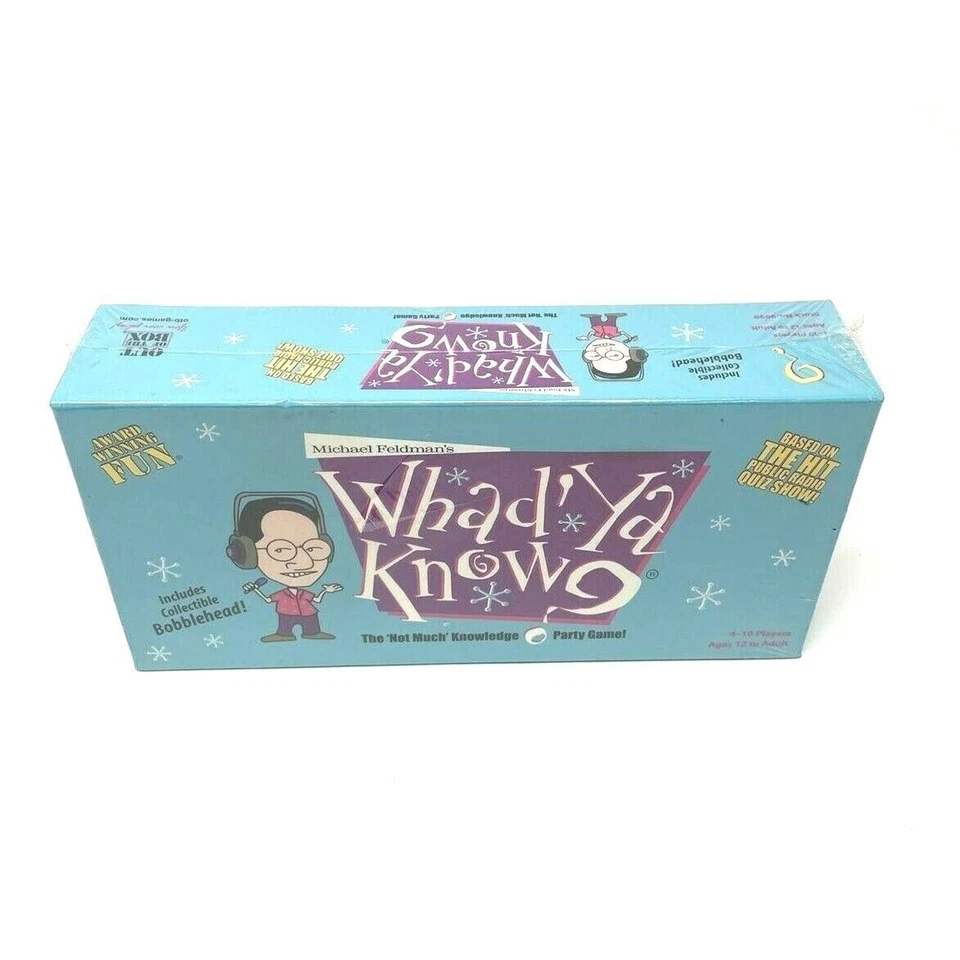 Whad'ya Know Party Card Game Based on Michael Fieldman Popular Public Radio Show - Image 3 of 4