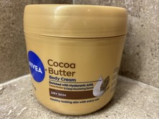 NIVEA Cocoa Butter Body Cream with Deep Nourishing Serum Hyaluronic Acid 16oz