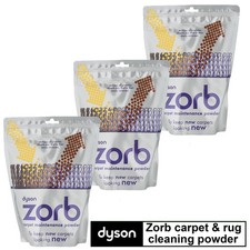 3 Packs Dyson Zorb Vacuum Cleaner Carpet Floor Rug Cleaner Powder Spot Cleaner