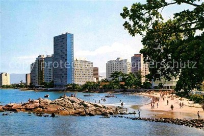 Sao Vicente Sao Paulo Vista general Strand Hochhaeuser
