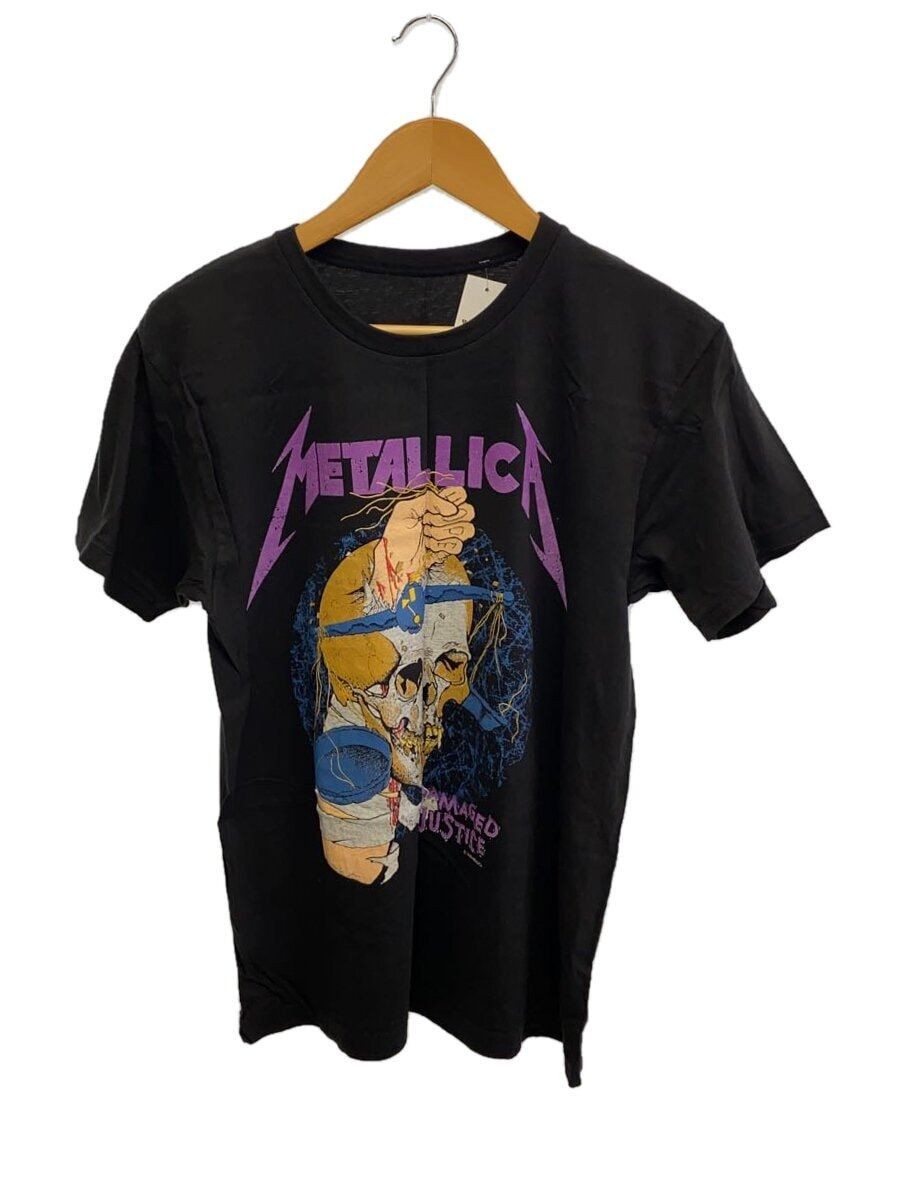 ALTRA T shirt altre marche usata cotone BLK tinta unita METALLICA made in Japan 1988 usata