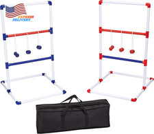 Portable Ladder Toss Outdoor Game Set with Carrying Case Simple to Assemble