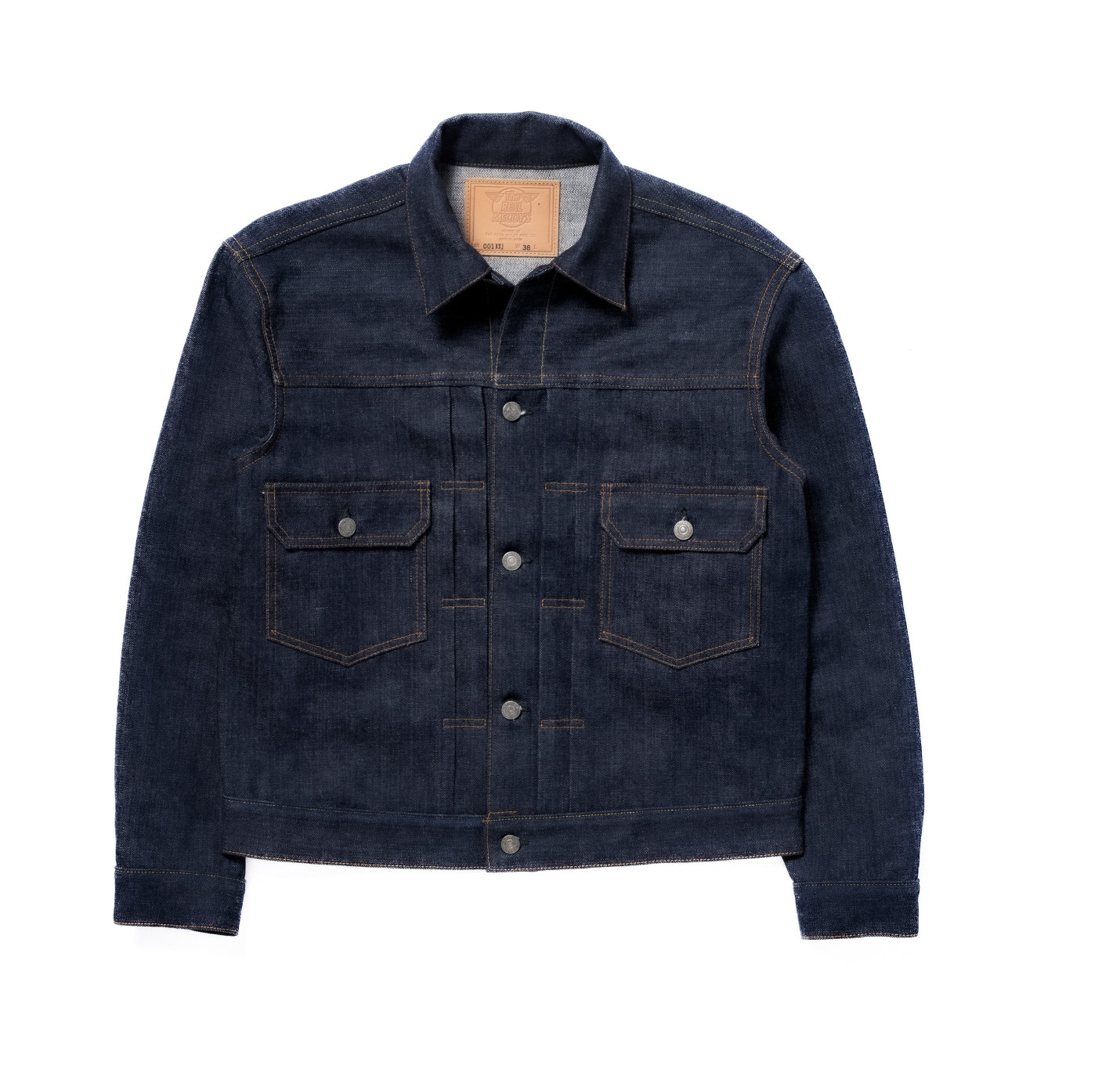 THE REAL McCOY'S LOT.001XXJ JOE McCOY MJ25011 INDIGO Denim Jacket