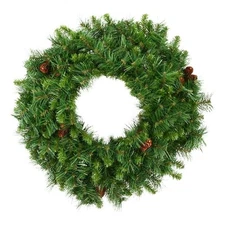 Vickerman 42" Cheyenne Pine Wreath 360T 20 Cones