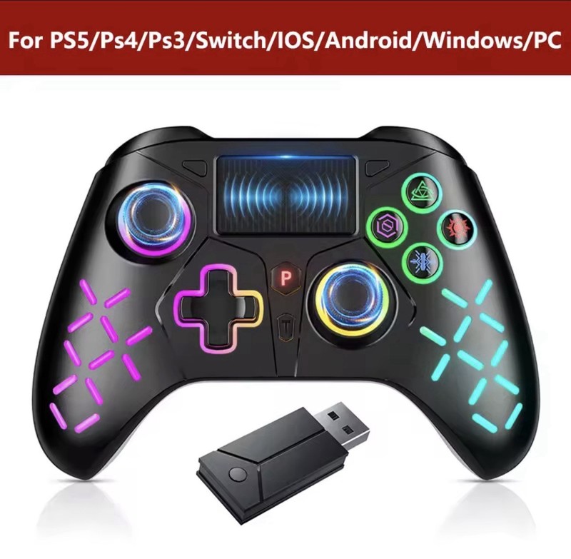 Wireless Controller for PS4 PS5 Slim Pro PC Console Gamepad Gaming Dual Vibra