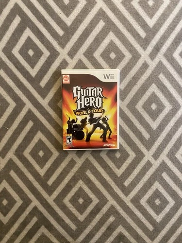 New ListingGuitar Hero: World Tour (Nintendo Wii, 2008) CIB Complete TESTED