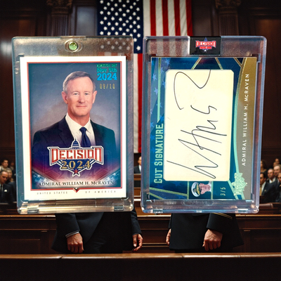 #ad #ad 2024 DECISION DONALD TRUMP CRITIC ADMIRAL WILLIAM McRAVEN SEAL TEAM 6 SOCOM AUTO $99.00