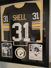 Donnie Shell Pittsburgh Steelers Custom Autographed Jersey Beckett COA HOF 2020