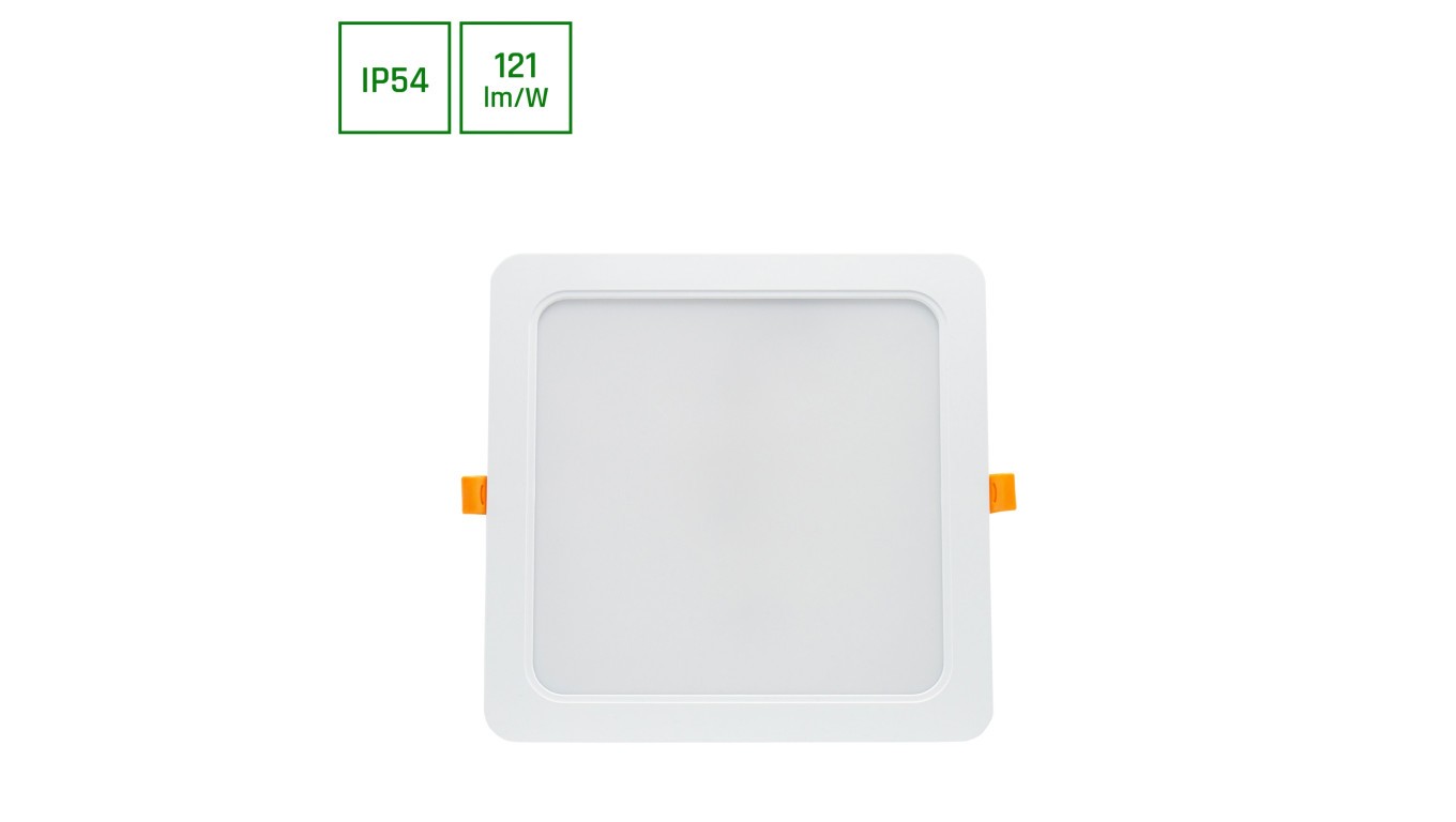 DURE 3 Downlight Fixture 24W 2900lm 4000K IP54 SLI043012NW_PW