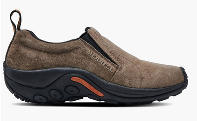 NEW MERRELL Men's Jungle Moc Casual Slip On Shoes Gunsmoke - size Wide