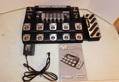DigiTech RP1000 Multi-Effects Guitar Pedal Switching System Excellent & Complete