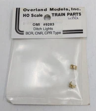 Overland 9283 HO Scale OMI Ditch Lights BCR, CNR, CPR Type (Pack of 2)