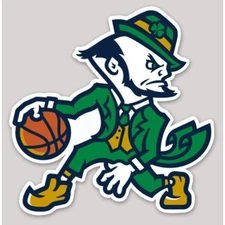 Notre Dame Fighting Irish Basketball Logo Available Multiple Sizes Sticker Decal