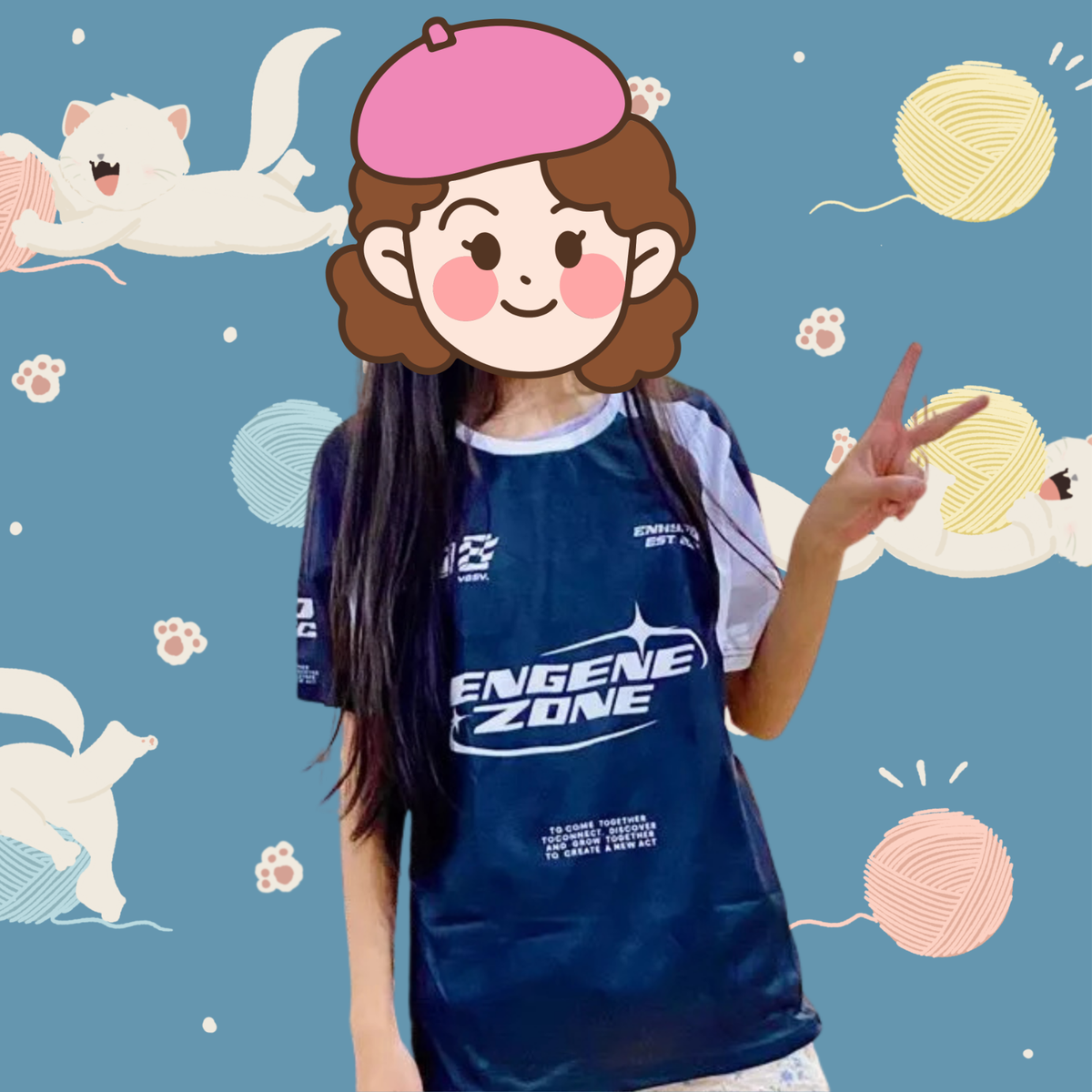 ENHYPEN ENGENEZONE JERSEY KPOP JERSEY WALK THE LINE MOVIE OUTFIT