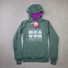 The North Face Hoodie Womens XS Green Pullover Drawstring 1966 Logo USA Made NEW