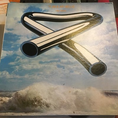MIKE OLDFIELD TUBULAR BELLS JAPANESE VIRGIN VINYL LP RECORD INSERT ROGER DEAN