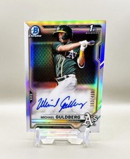 2021 Bowman Chrome Prospect Autographs #CPA-MG (Refractor) MICHAEL GULDBERG /499
