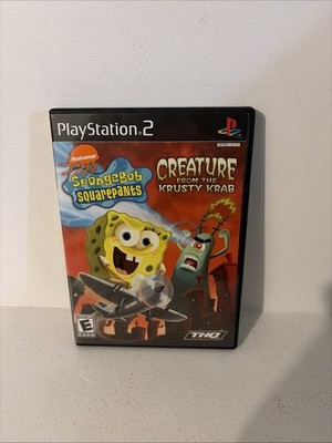 SpongeBob SquarePants:Creature from the Krusty Krab (PS2, 2006) Complete Tested