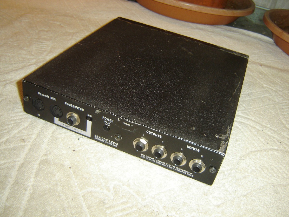 Lexicon LXP-5, Stereo Effects Processor, Delay, Chorus