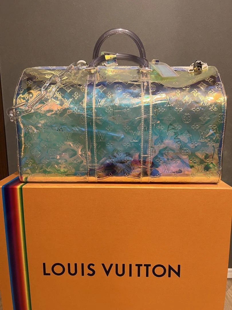 LOUIS VUITTON - Bolsa Keepall Bandouliere Monogram 50 Prism