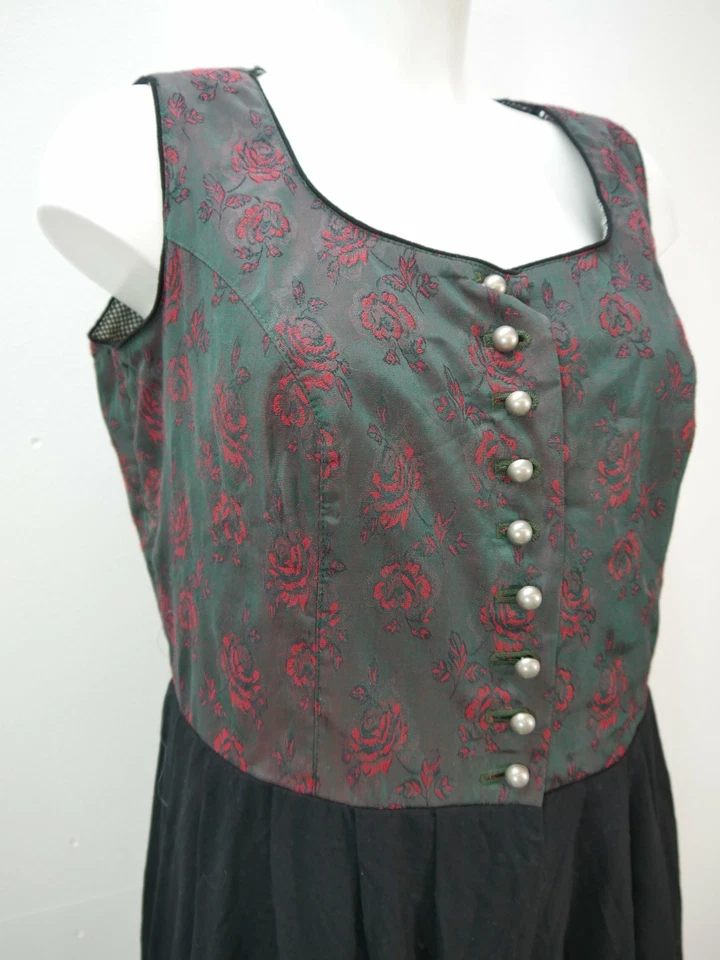 Sonnblick Tracht & Country Wienernaht und Blumen süßes Dirndl ohne Schürze Gr.44 - Bild 4 von 4