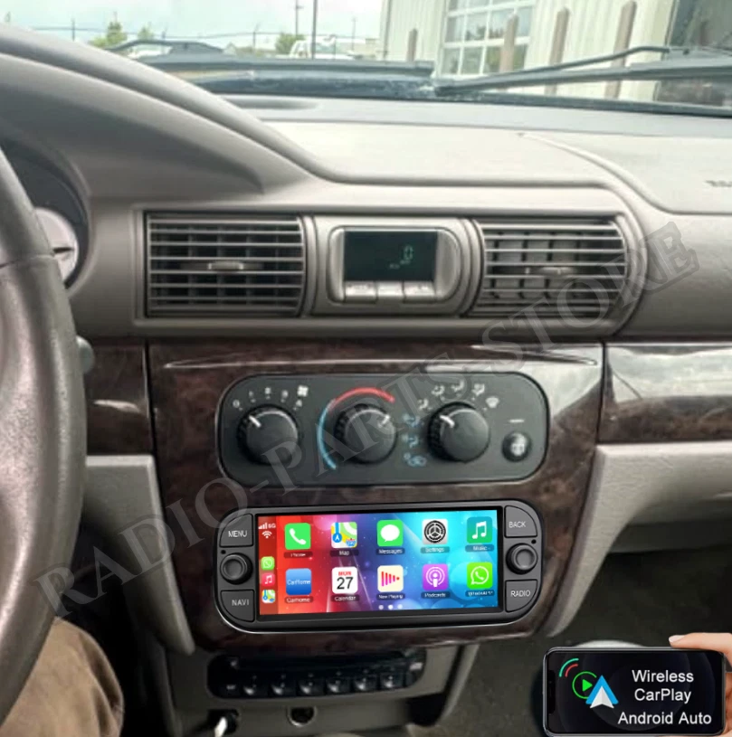 For 2001-2006 Chrysler Sebring Android 13 Navi CarPlay Car Stereo Radio GPS WiFi Foto 2 de 4