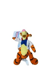 Disney Store Mad Scientist Tigger 9" Mini Bean Bag Tags Vintage 1990s