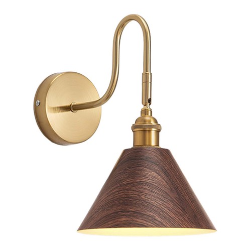 Wall Mount Lamp Antique Wall Lighting Vintage Indoor E27 Socket Bulbs Not - Picture 6 of 8