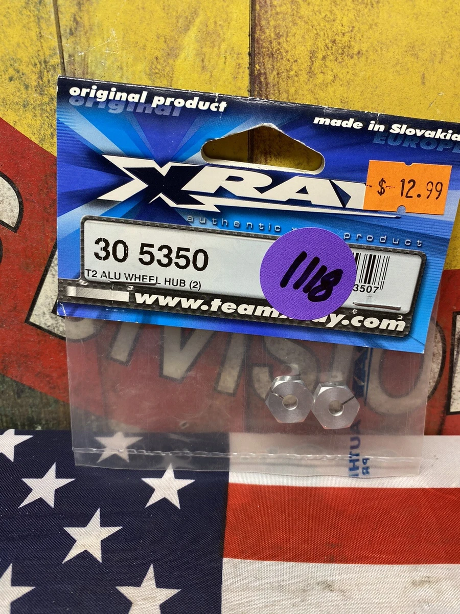 XRAY Micro Ruote Anteriori E Posteriori (4 Pz) Bianche Per Auto RC [XRA389990]