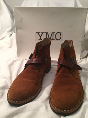 coloured desert boots