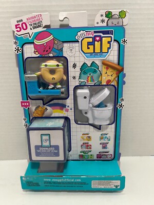 OH! MY GIF Toys 3 BIT Pack Animated Figurines BRAND NEW!