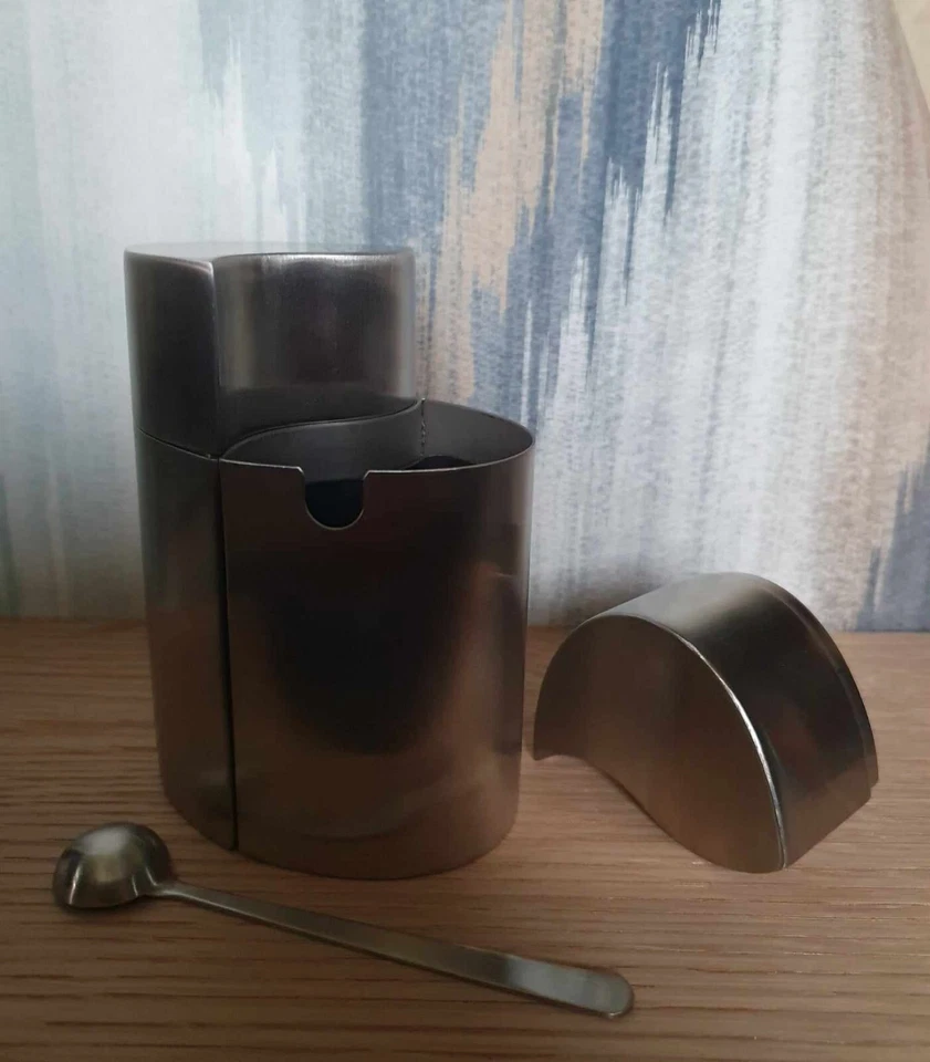 Juego de Contenedores de Salsa Contenedor de Alimentos de Acero Inoxidable 18/8 Grunwerg Acabado Satinado Foto 3 de 4