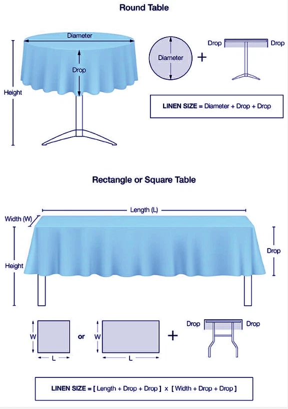 Royal Blue Glitter Sequin Tablecloth Wedding Engagement Reception Party Decor - Image 4 of 4