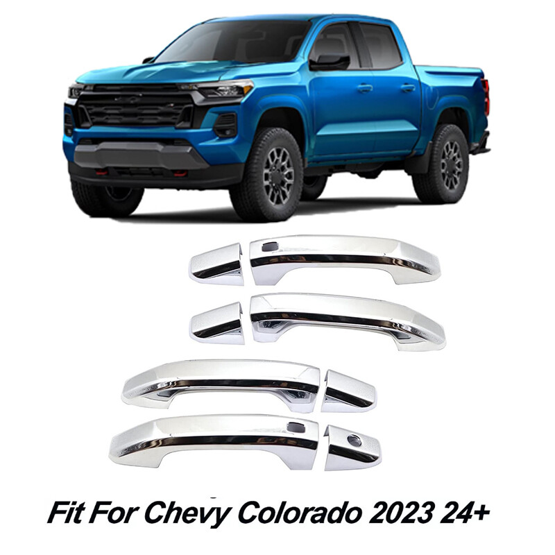 For 2021 2022 2023 2024 Ford F150 4PCS Chrome Door Handle Covers (W/O - Foto 11