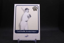 Carl Furillo #108 2001 Fleer Greats of the Game Brooklyn Dodgers