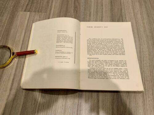 1937 Norsk Årsrevy (norwegischer Jahresbericht) von Christensen und Berggrav (PB) - Bild 2 von 12
