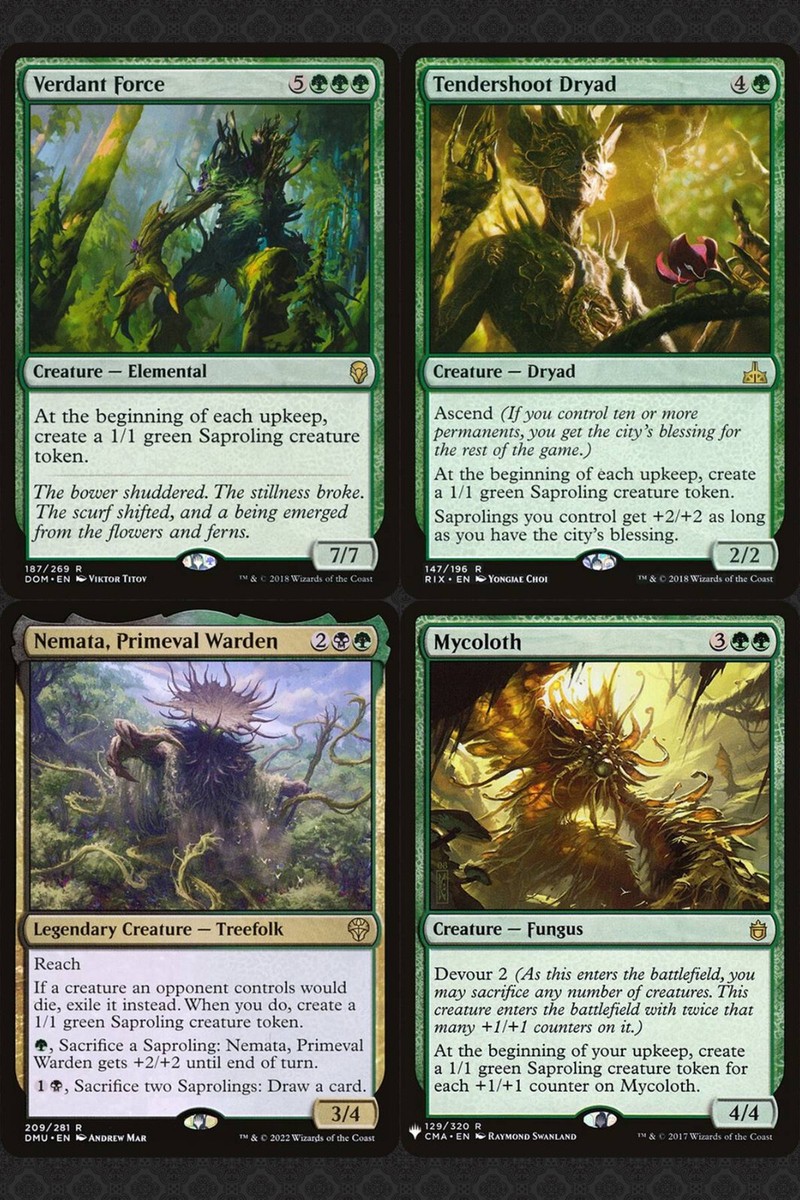 Ghave, Guru of Spores Commander Deck Saproling EDH MTG Magic Ready