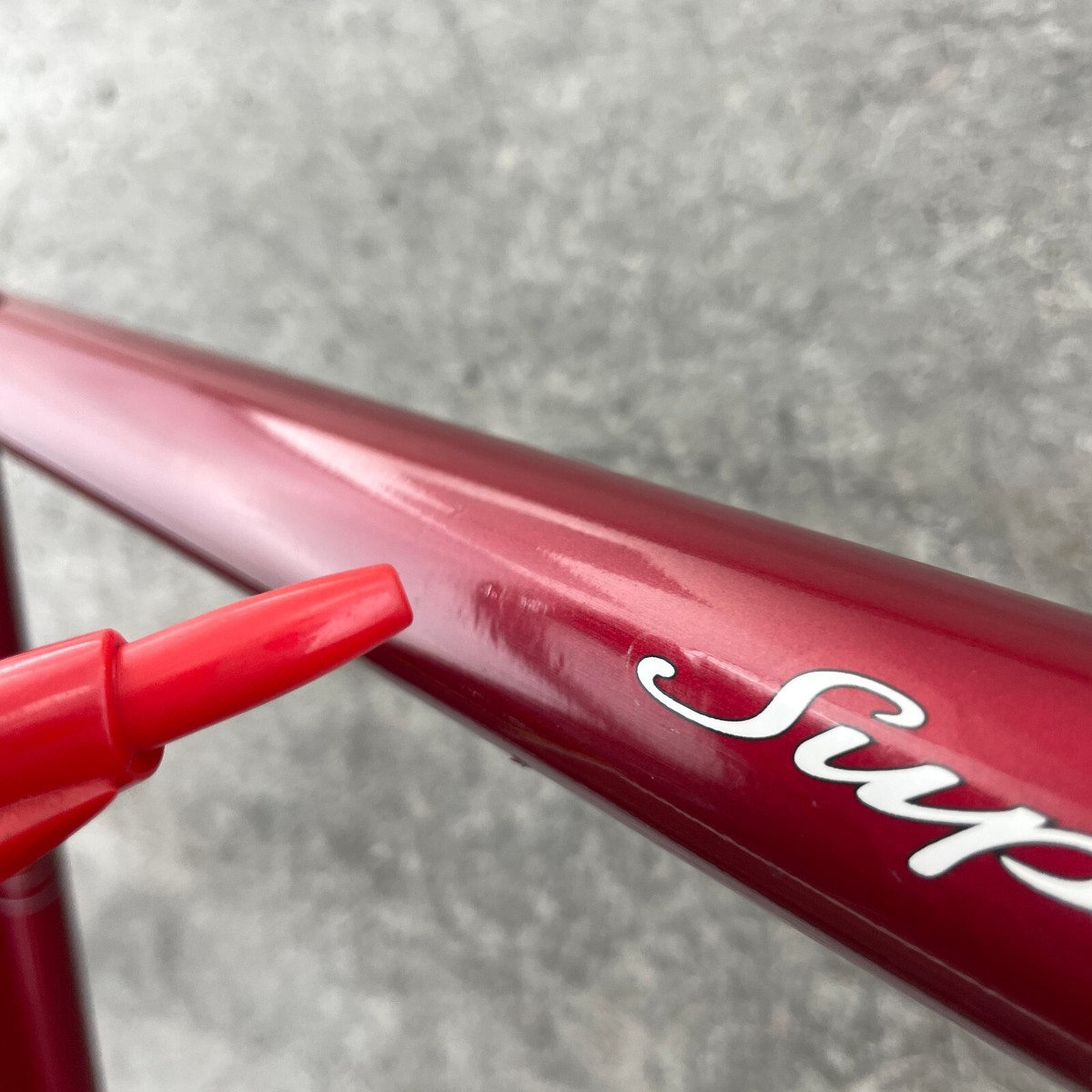 シュウィン　schwinn フレーム　激安 Schwinn Super Sport Frame Set Straight Blade Fork Red Alloy