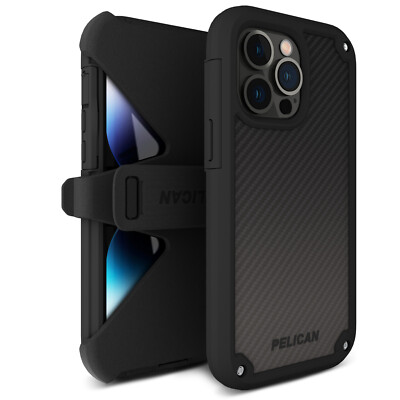 Pelican Apple iPhone 14 Pro Max Shield Series Heavy Duty MagSafe Case - Black