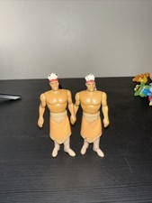 X2 1995 BURGER KING INDIAN CHIEF Disney Movie POCAHONTAS Toy Action Figure