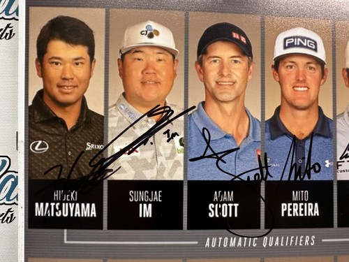 PRESIDENT'S CUP GOLF INTERNATIONAL TEAM SIGNED 11X14 PHOTO BY 12-BECKETT BAS LOA - Picture 7 of 14