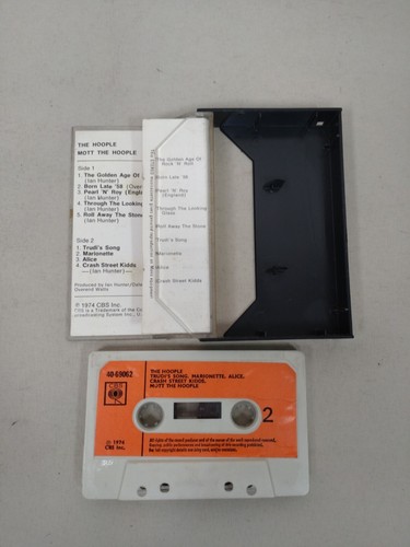 Mott The Hoople - The Hoople - Cassette - CBS Paper Labels 1974 - Picture 3 of 3
